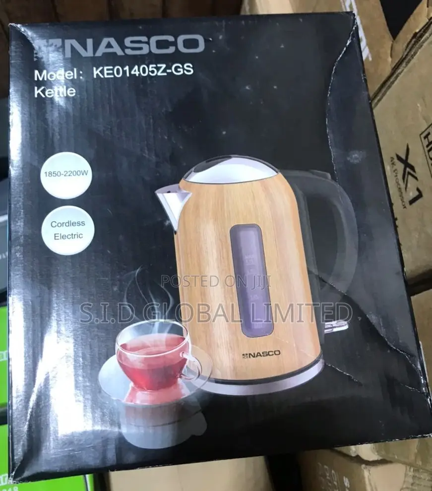 Timeless Kitchen Withnasco-2200watts-Kettle-Ke01405z-Gs