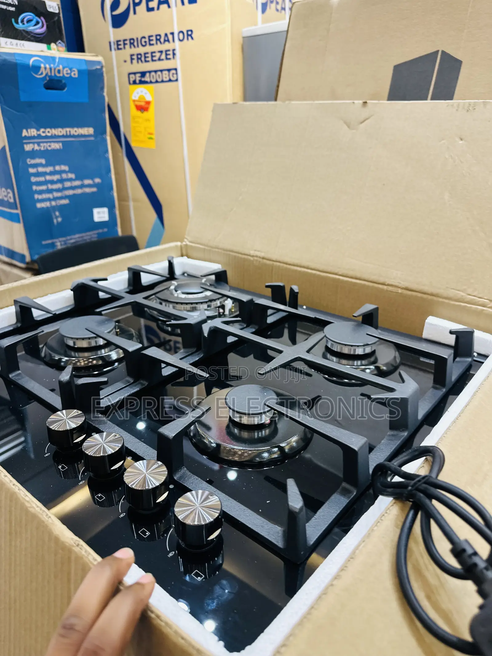 Quality Yet Affordable (4burner)60cm Gas Cooker in Use