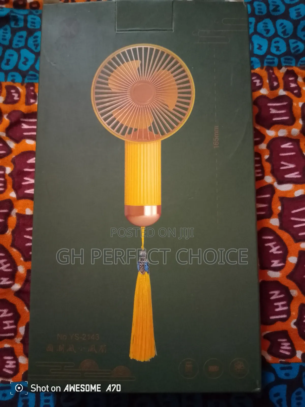 On-the-Go Cooling Accessory - Fan