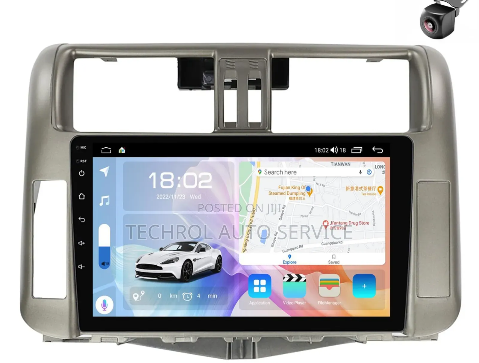 Land Cruiser Prado 2009-2013 Andriod Radio Carplay