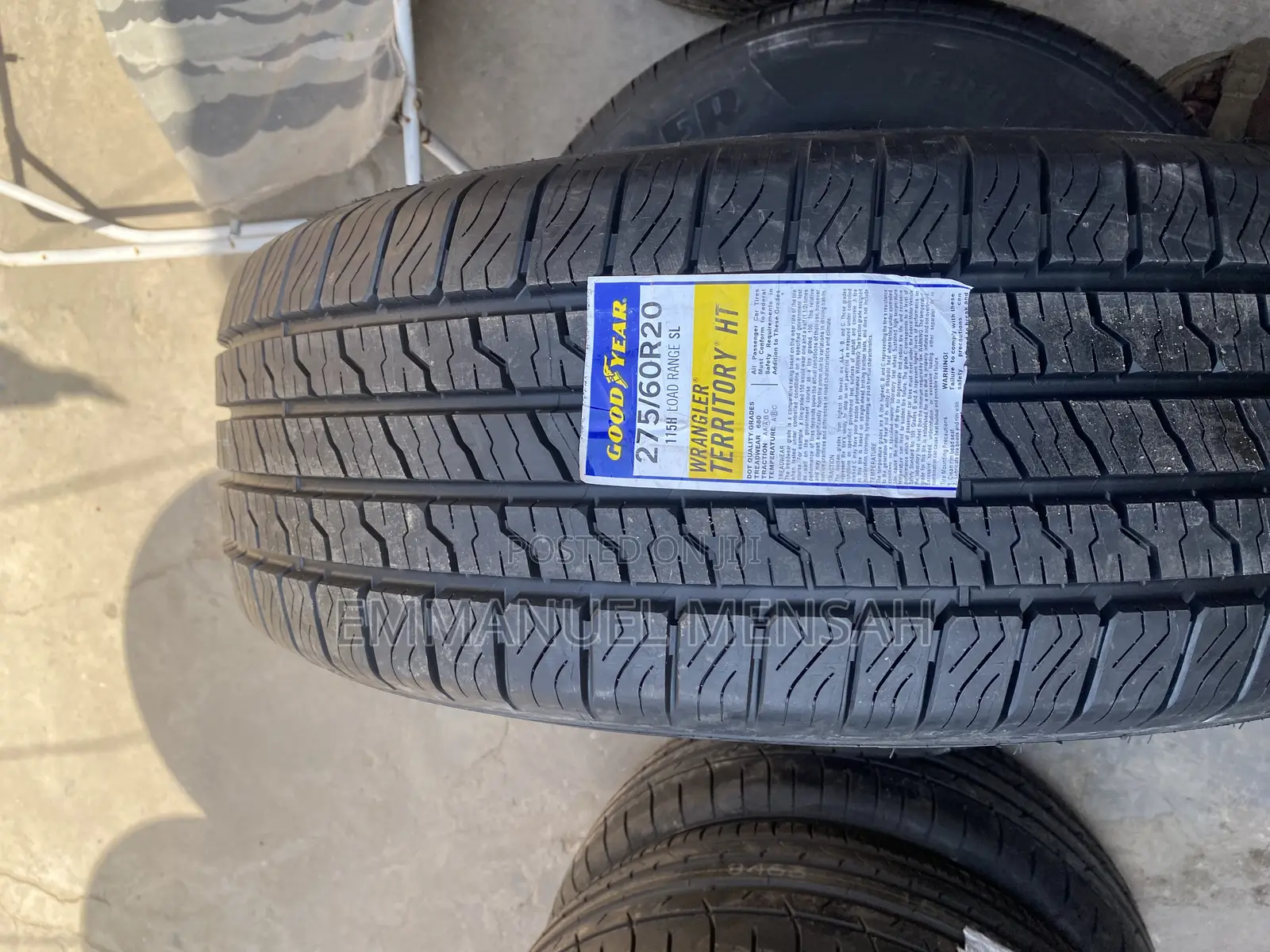 275/60r20 Goodyear Wrangler Territory HT Tires
