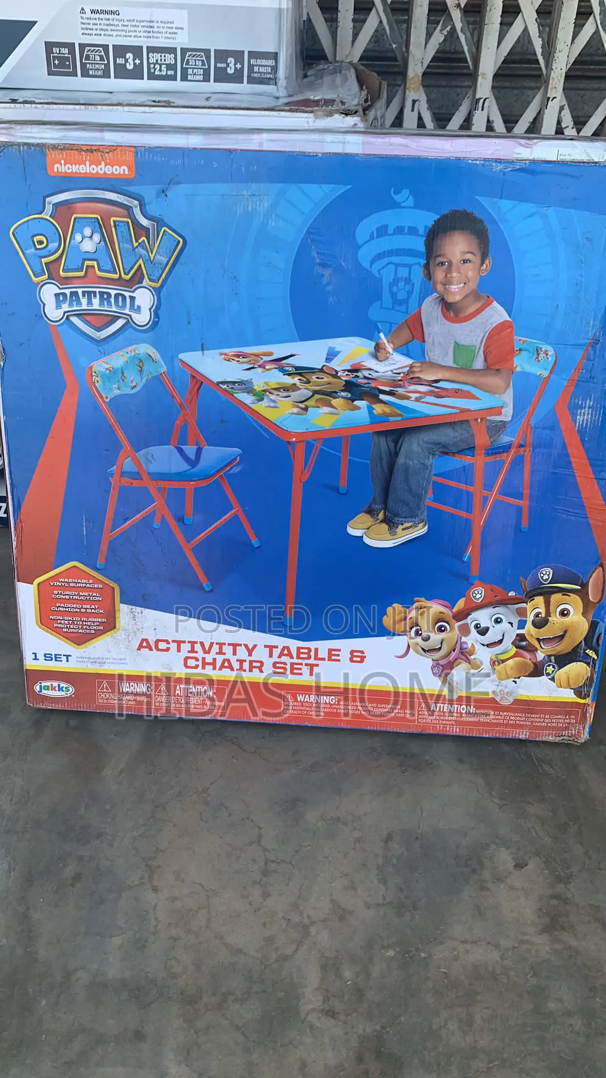 Nickelodeon Paw Patrol Activity Table 2 Chairs Set (3-7yr)