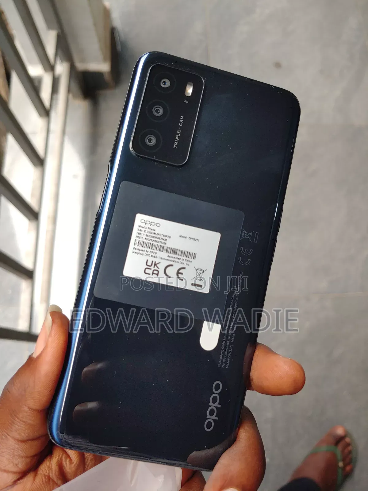New Oppo A16 64 GB Black