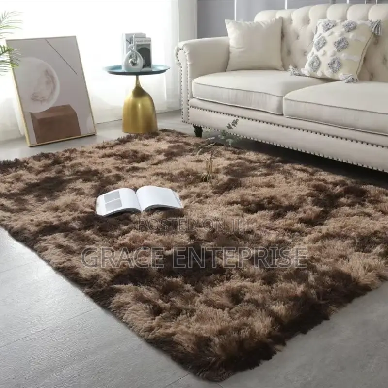 Neat and Affordable Fluffy Carpet in Diff Color and Size
