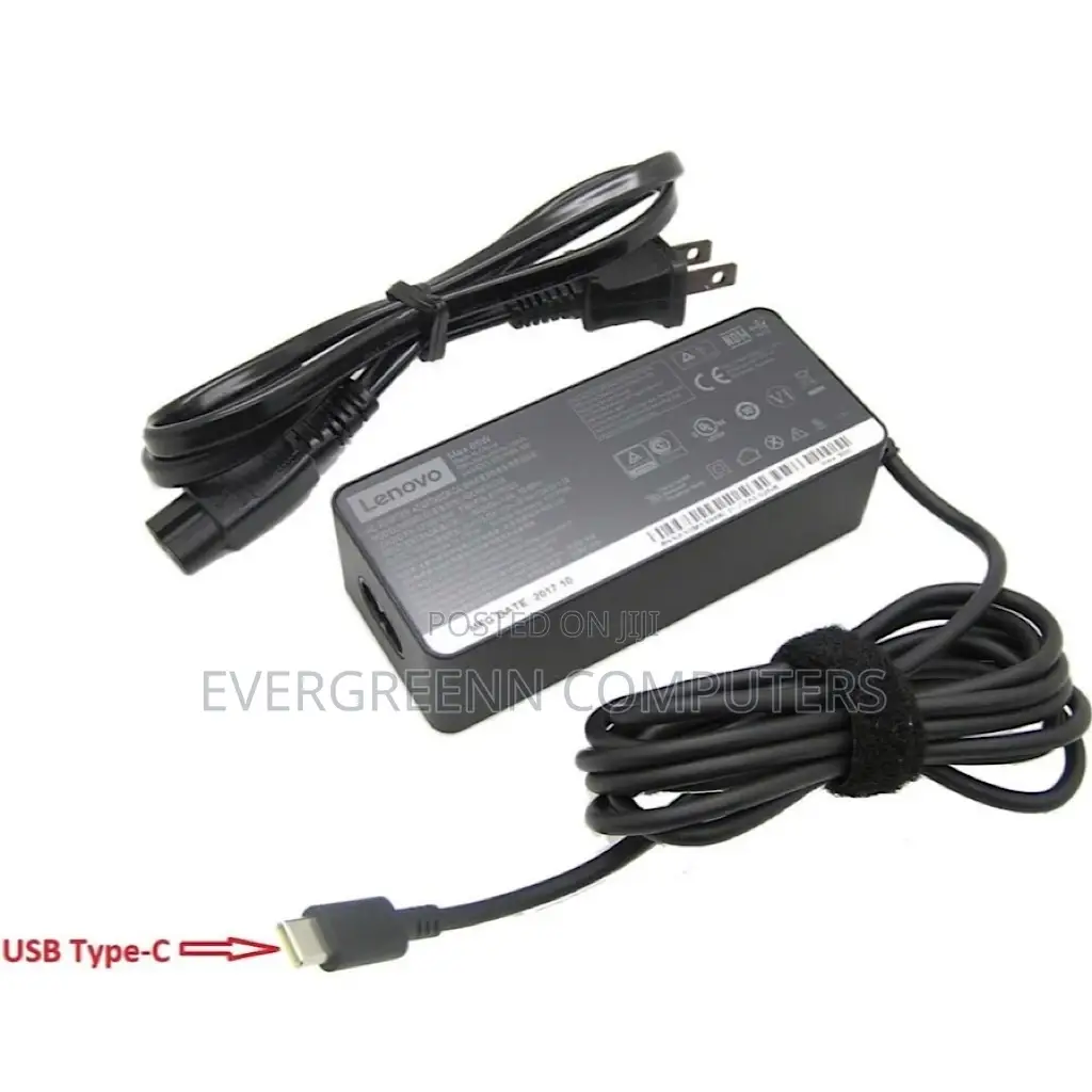 Lenovo Type C Charger, 45W