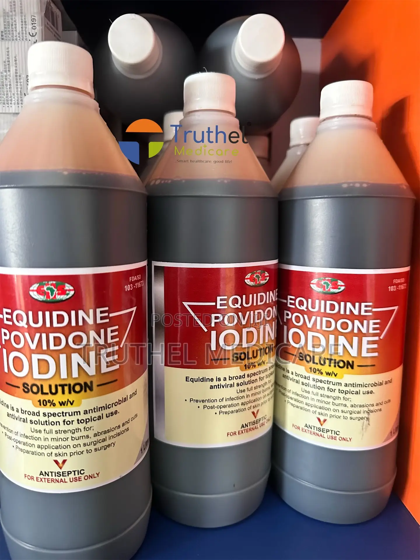 Povidine Iodine Solution (One Litre)
