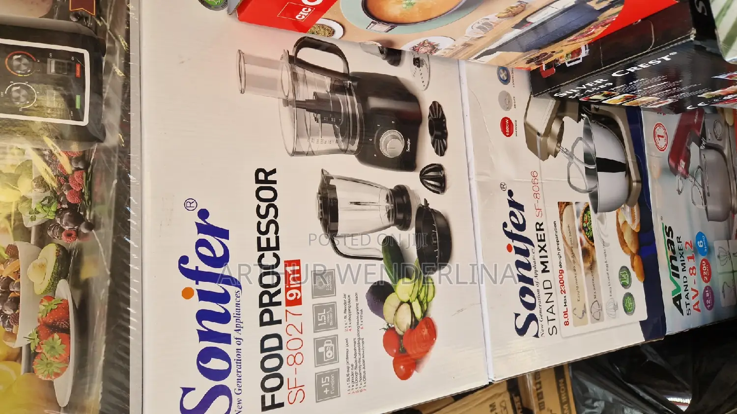 Sonifer Food Processor 9 in 1