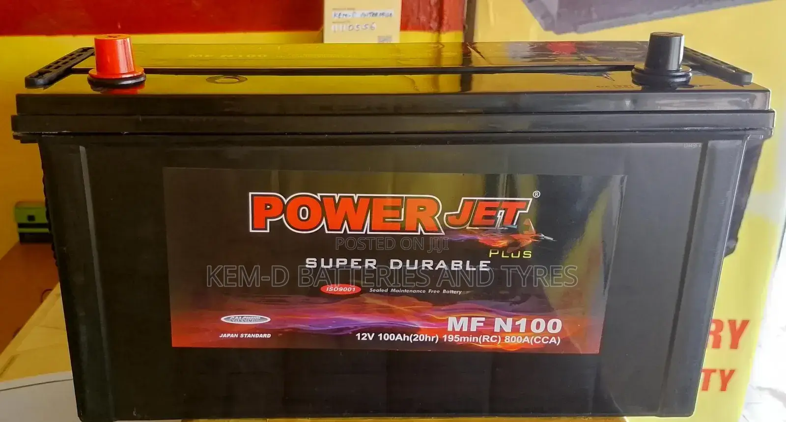 100ah Battery - 19 Plates Battery - Free Delivery