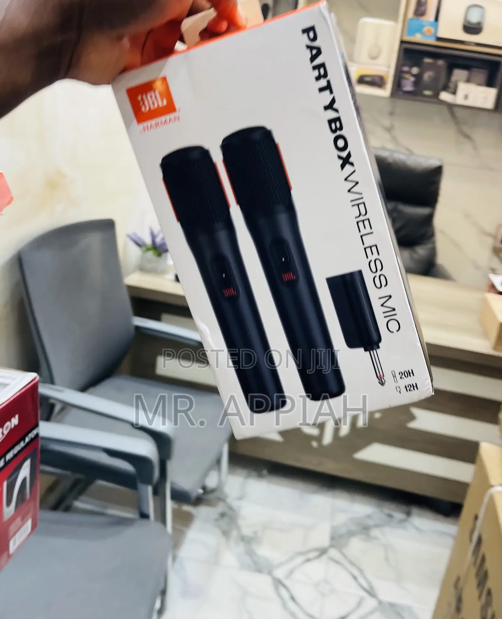 Order Authentic JBL Wireless Microphone System(Black).