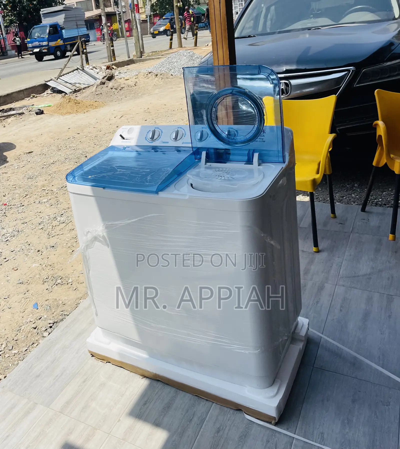 Authentic Zara 11kg Washing Machine With Transparent Lid