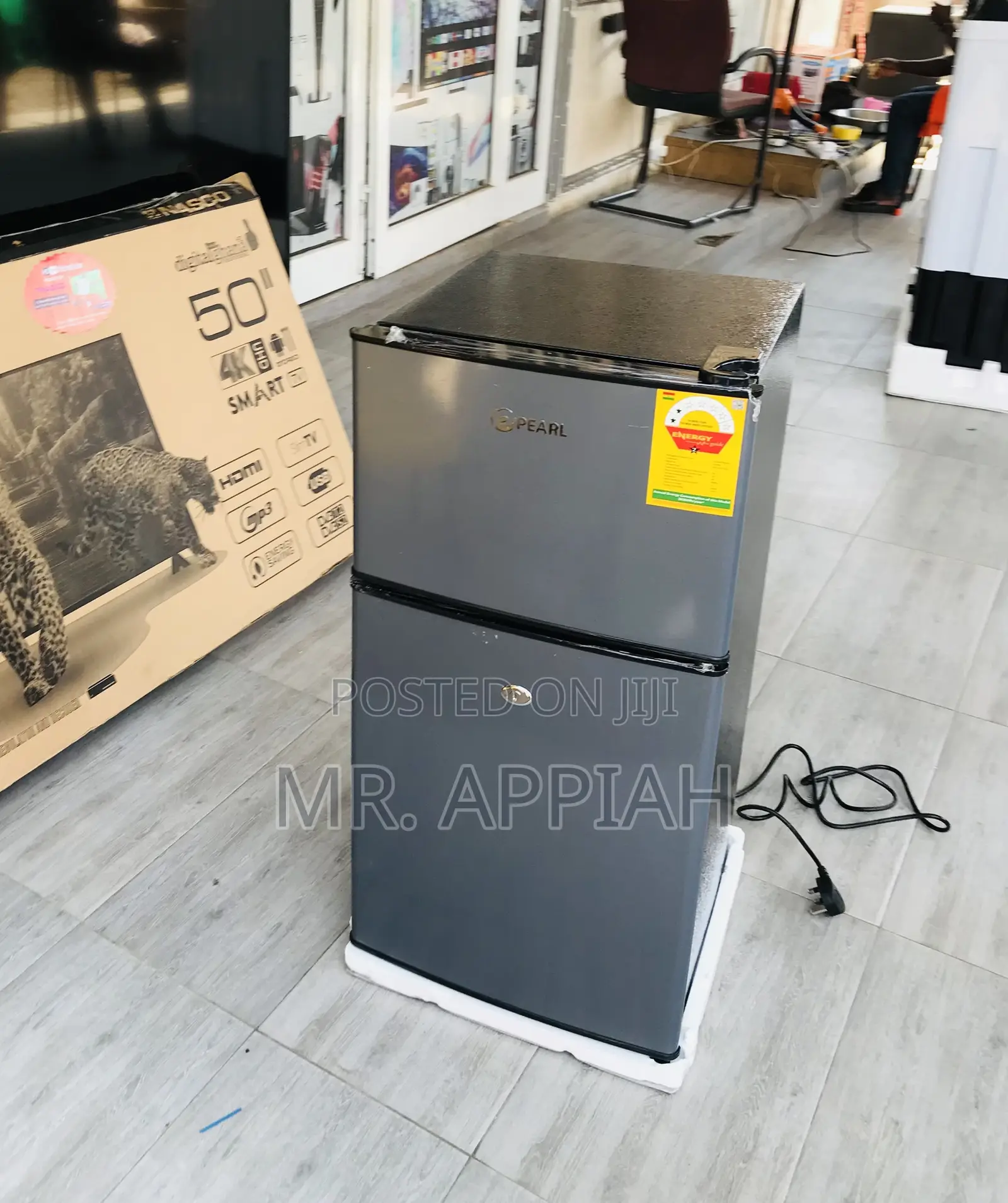 Buy Classic Pearl Pf-100lf-25y 2 Door Table Top Fridge,Gray