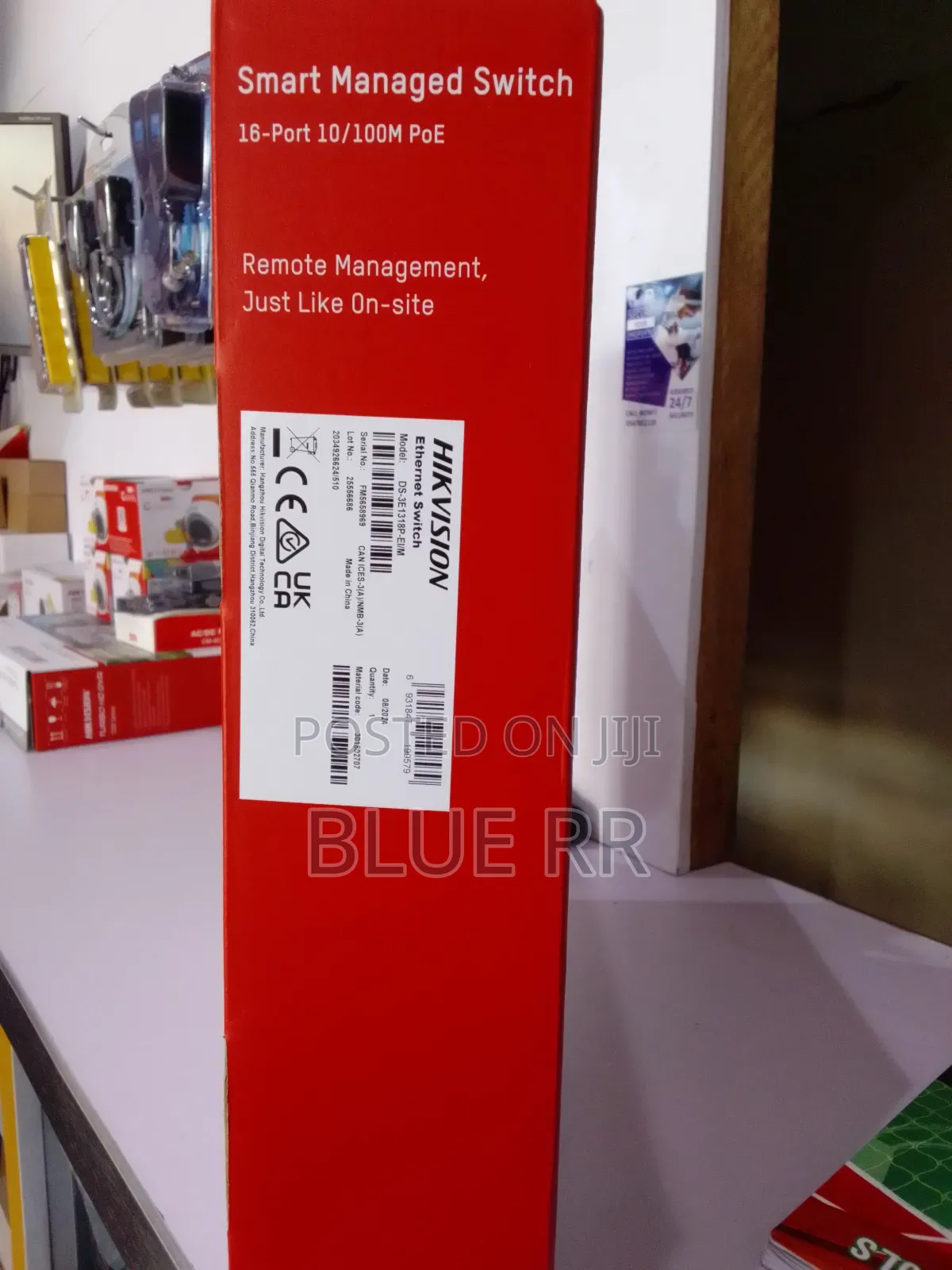 16-Port Poe Switch Hikvision