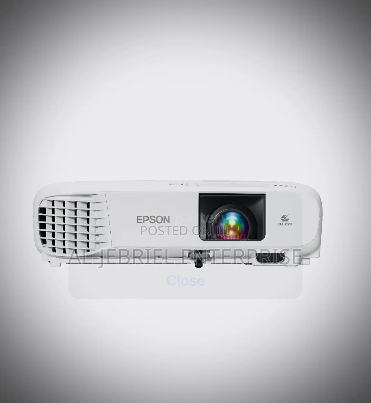 3LCD Technology 3600 Lumens Epson EB- 49 Wireless Projector