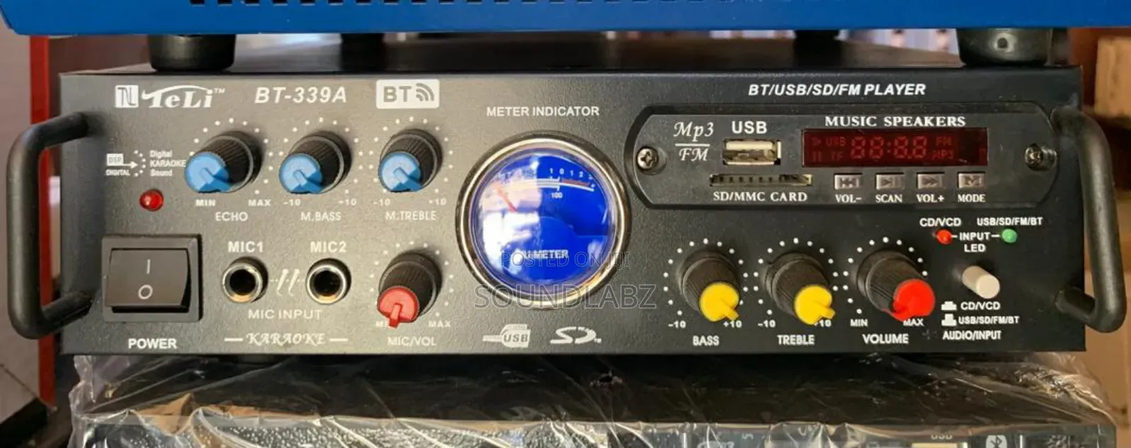 Teli Bt-339a Digital Karaoke Power Amplifier.