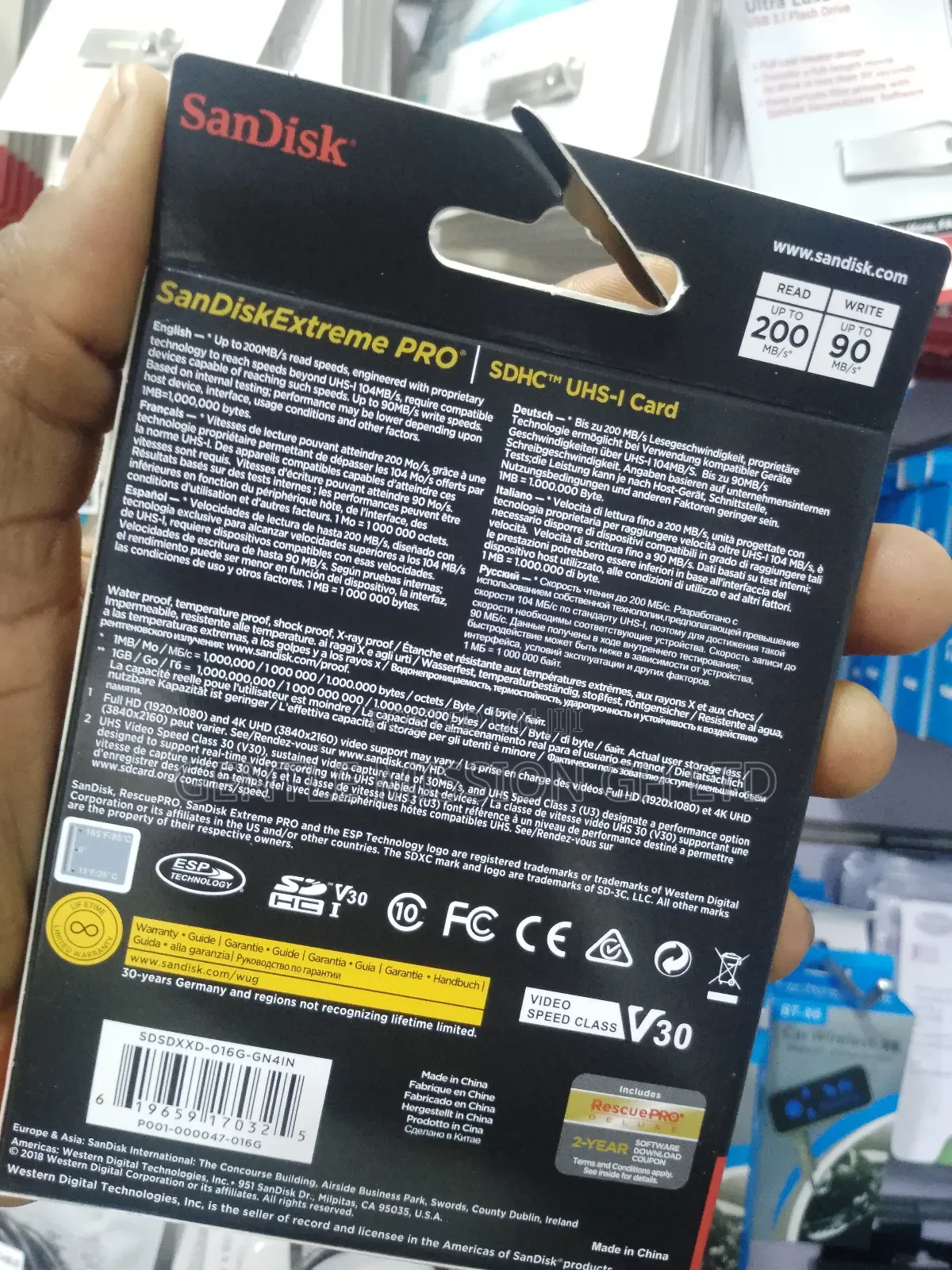 Camera SD Card 64gb (Memory Card)