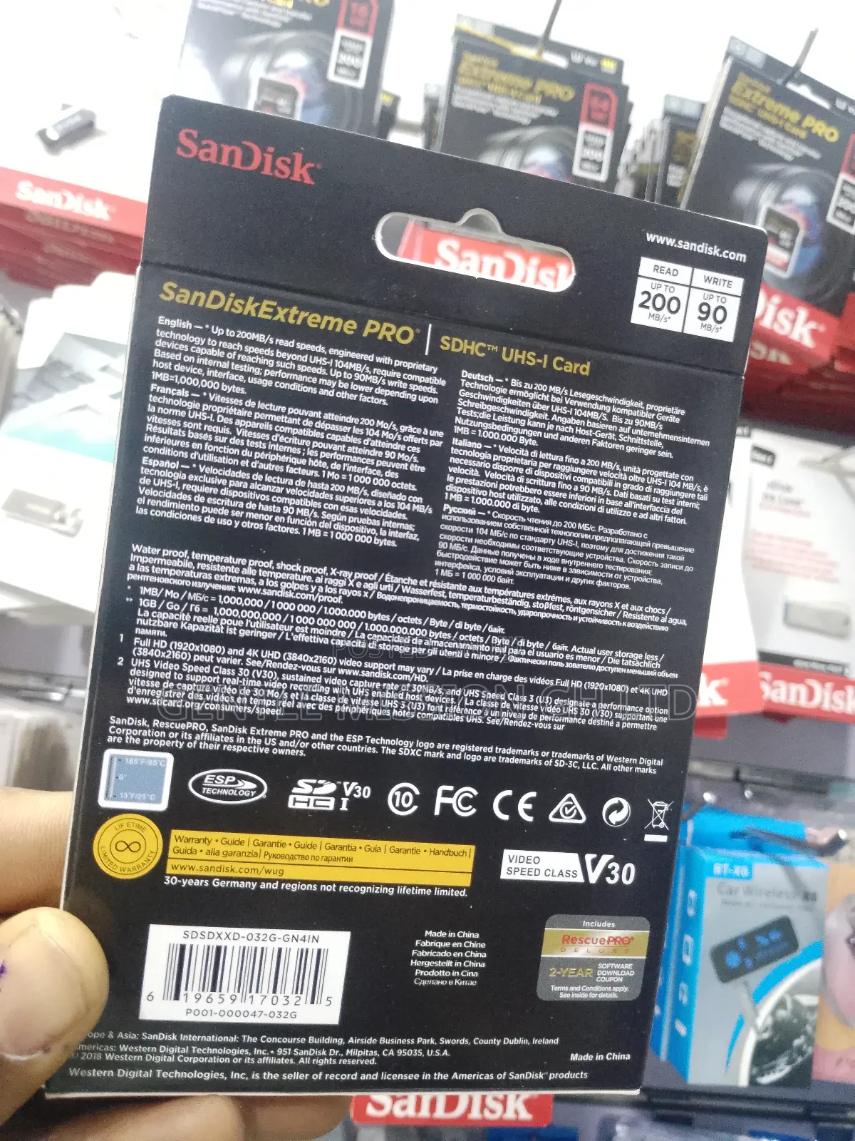 Camera SD Card 32gb (Memory Card)