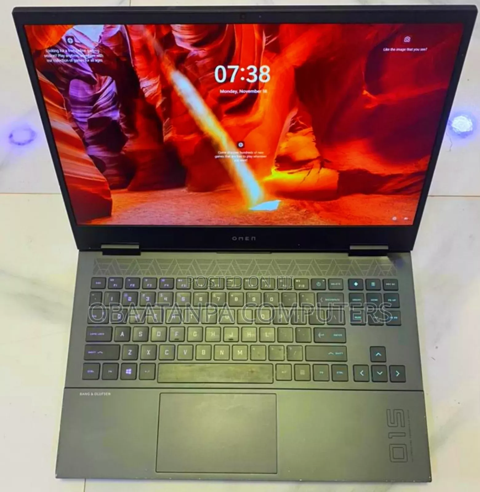 Laptop HP Omen 15 16GB Intel Core I7 SSD 512GB