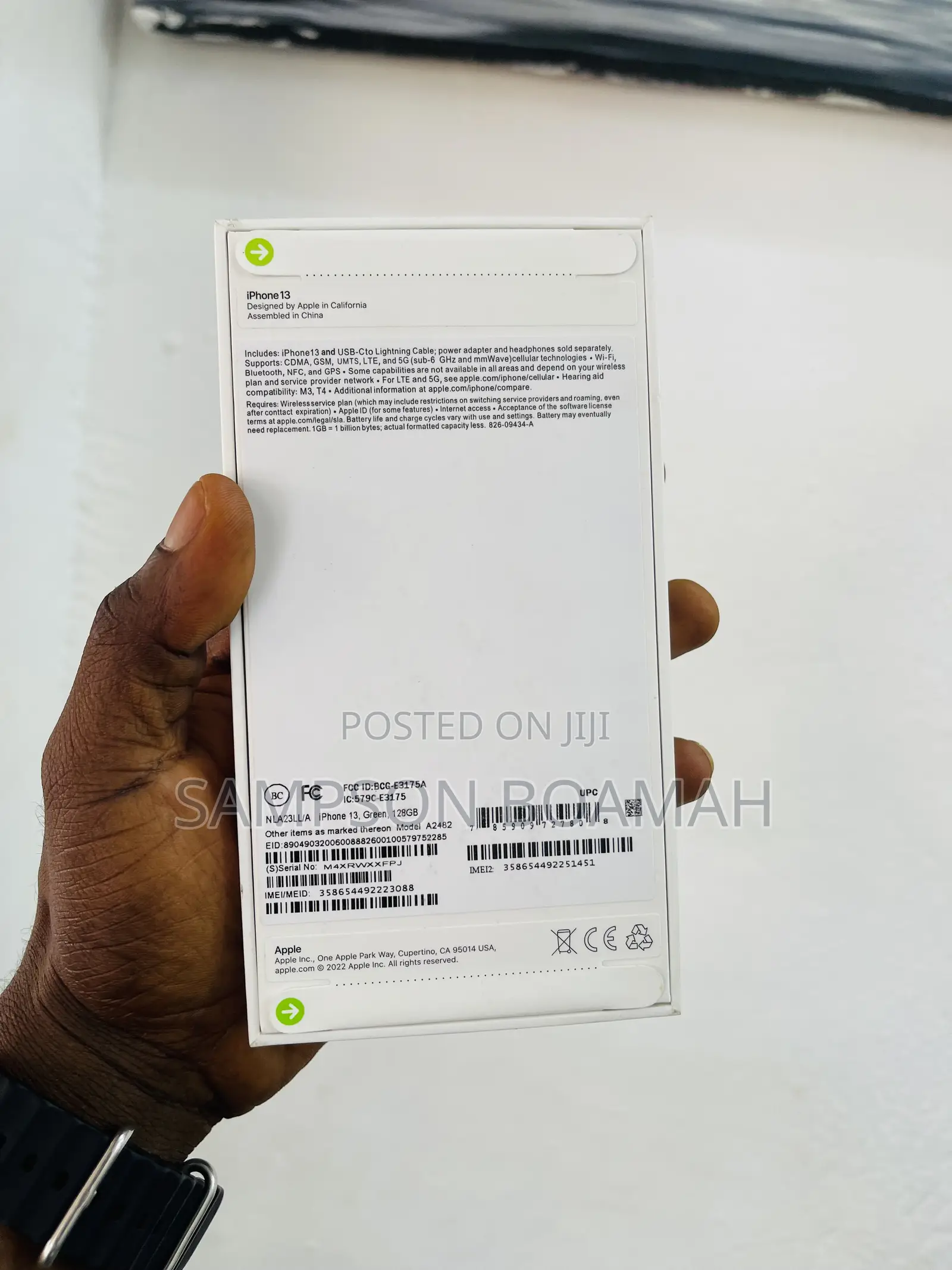 New Apple iPhone 13 128 GB