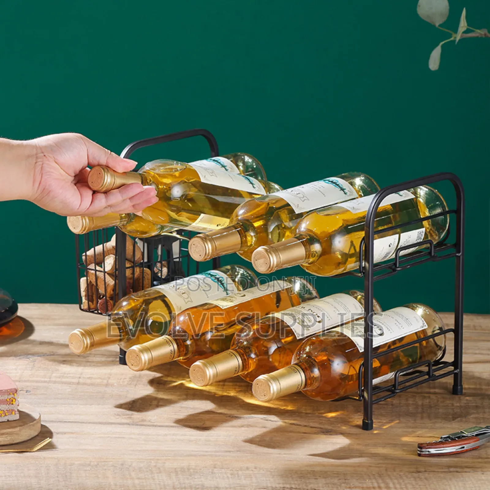 2 Layers Multifunctional Wine Rack ( Tabletop)