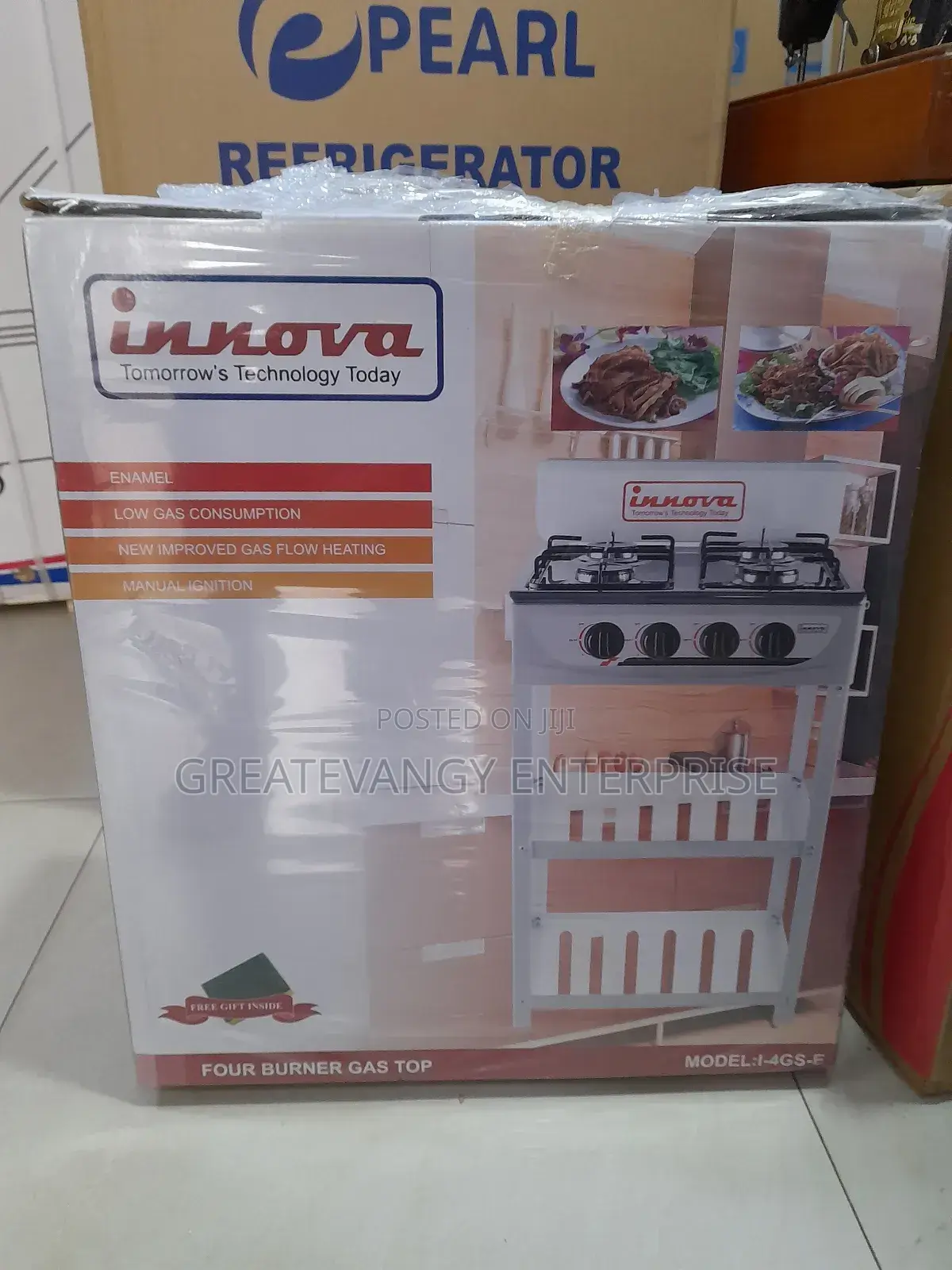 Brandnew 4 Burner Standing Gas Stove