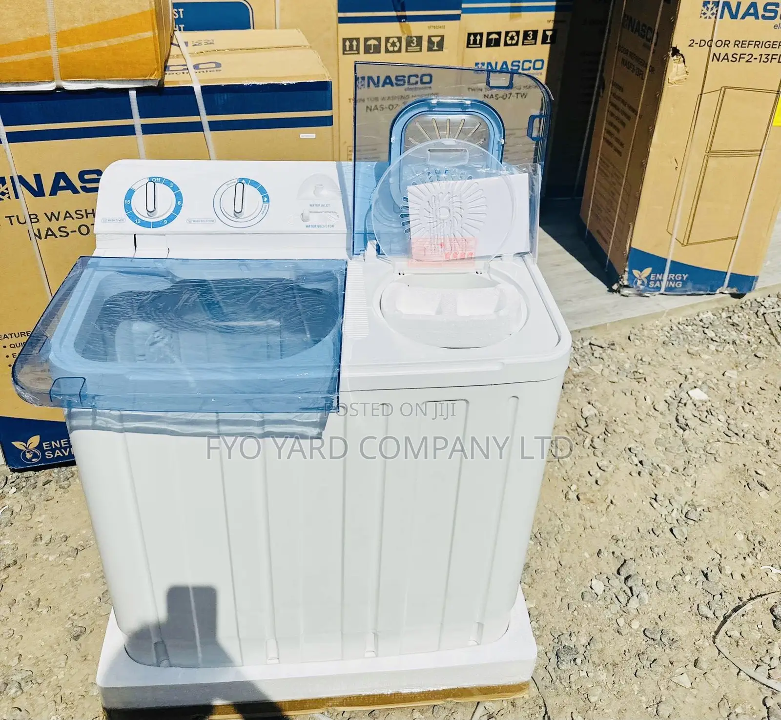 Nasco 7kg Nas-07fl-Ff Washing Machine White