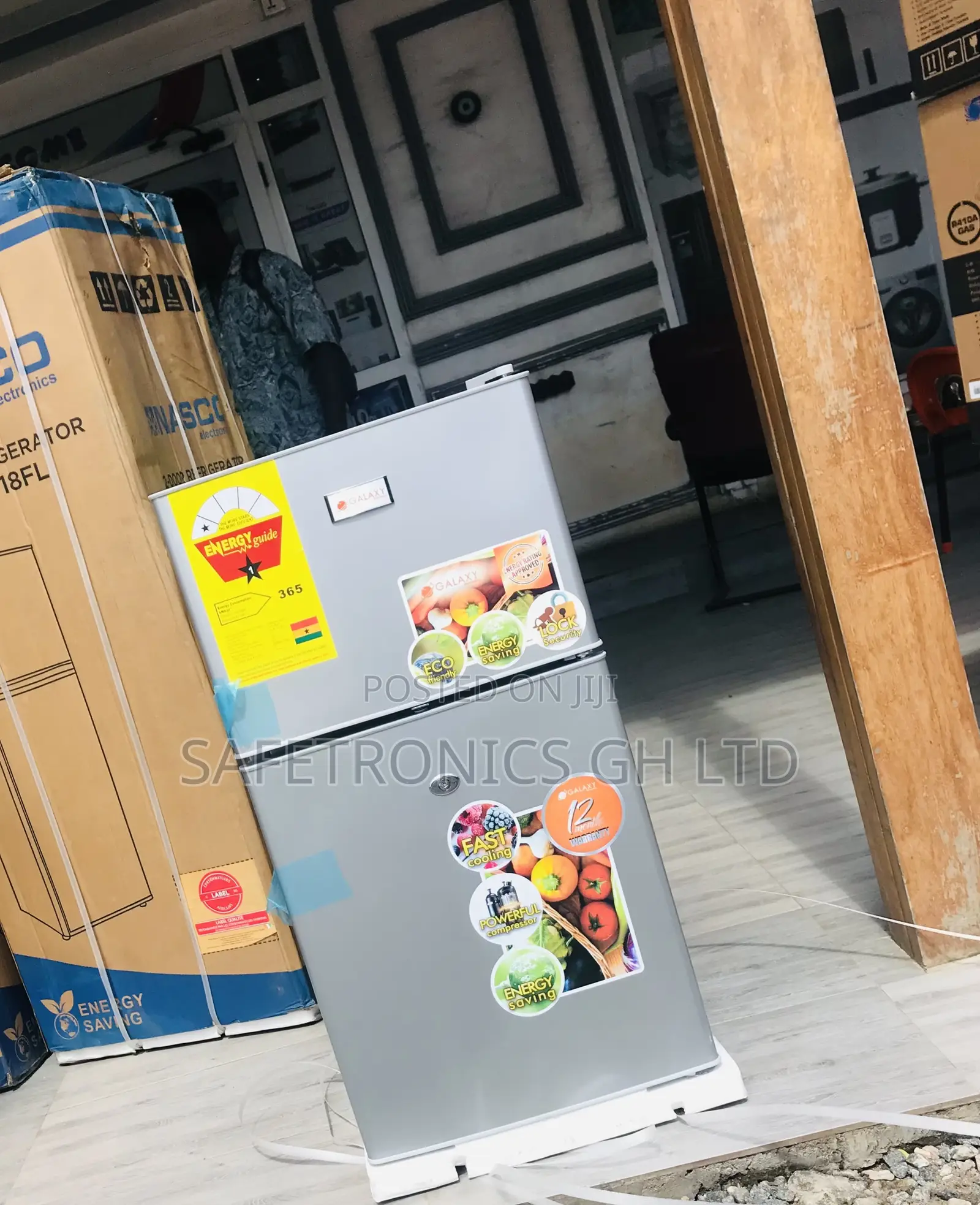 Reliable Neat 90 Liters Galaxy Top Mount 2 Doors Fridge