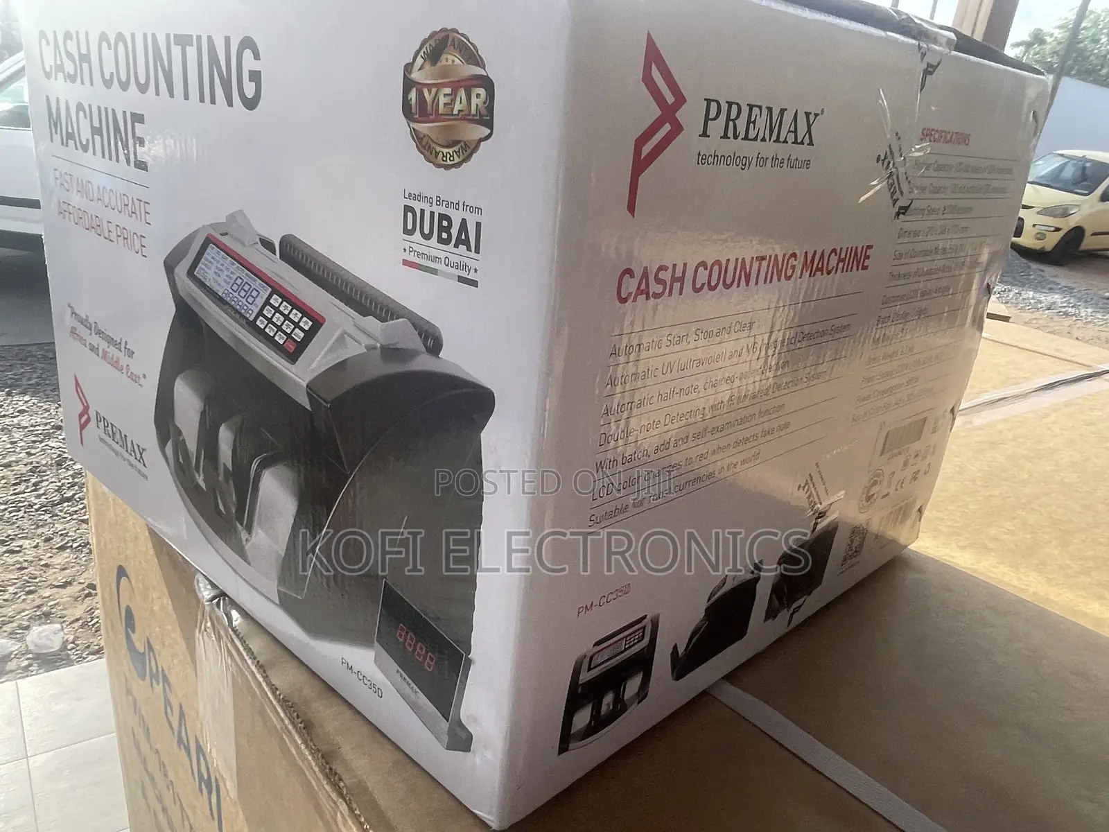 Premax PM-CC35D Bill Machine(Heavy Loads W/Fast Counting)