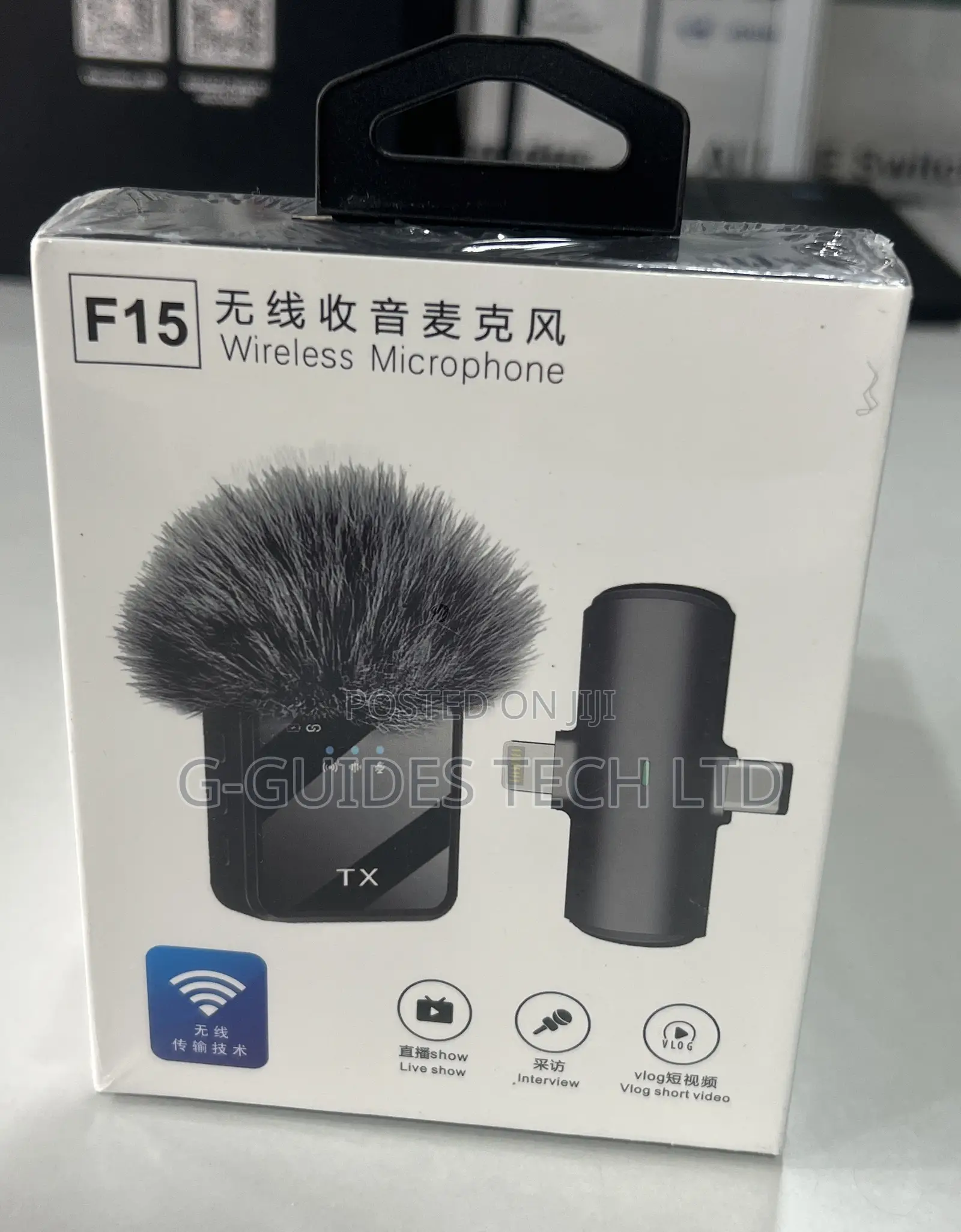 F15 Wireless Microphone, iPhone and Type-C F15 Wireless Mic