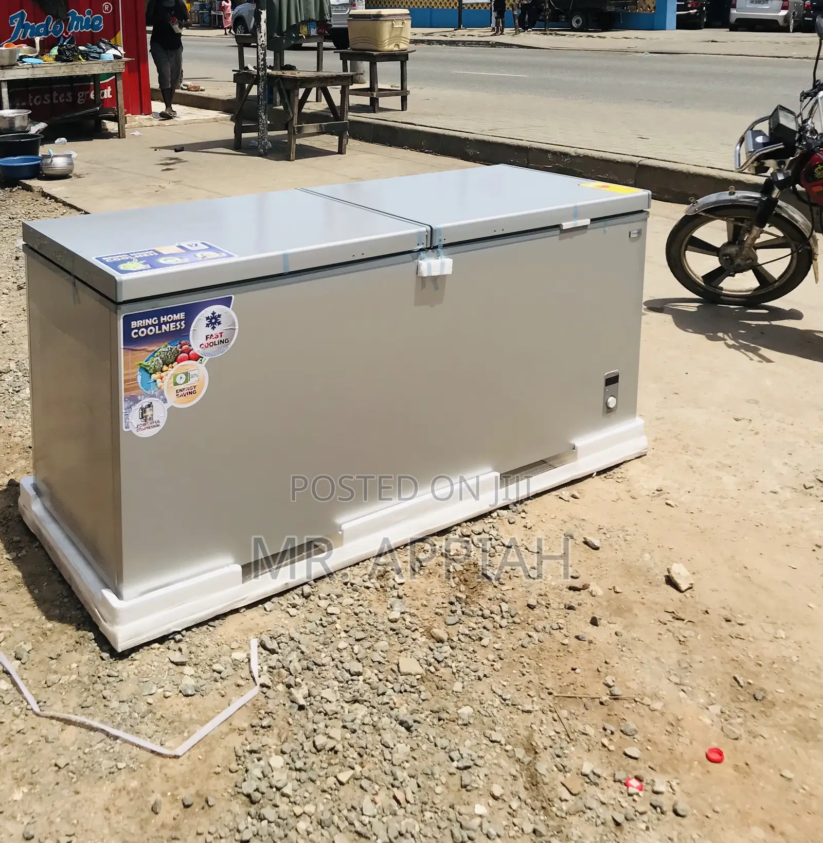 Order Pearl PCF ,Double Door 400L Freezer.