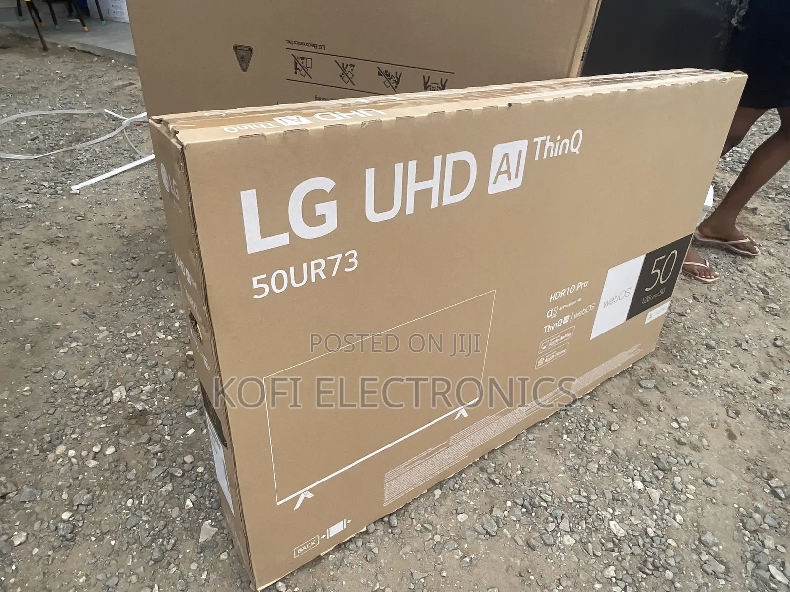 High Grade 50" LG Ultra HD HDR Smart LED TV