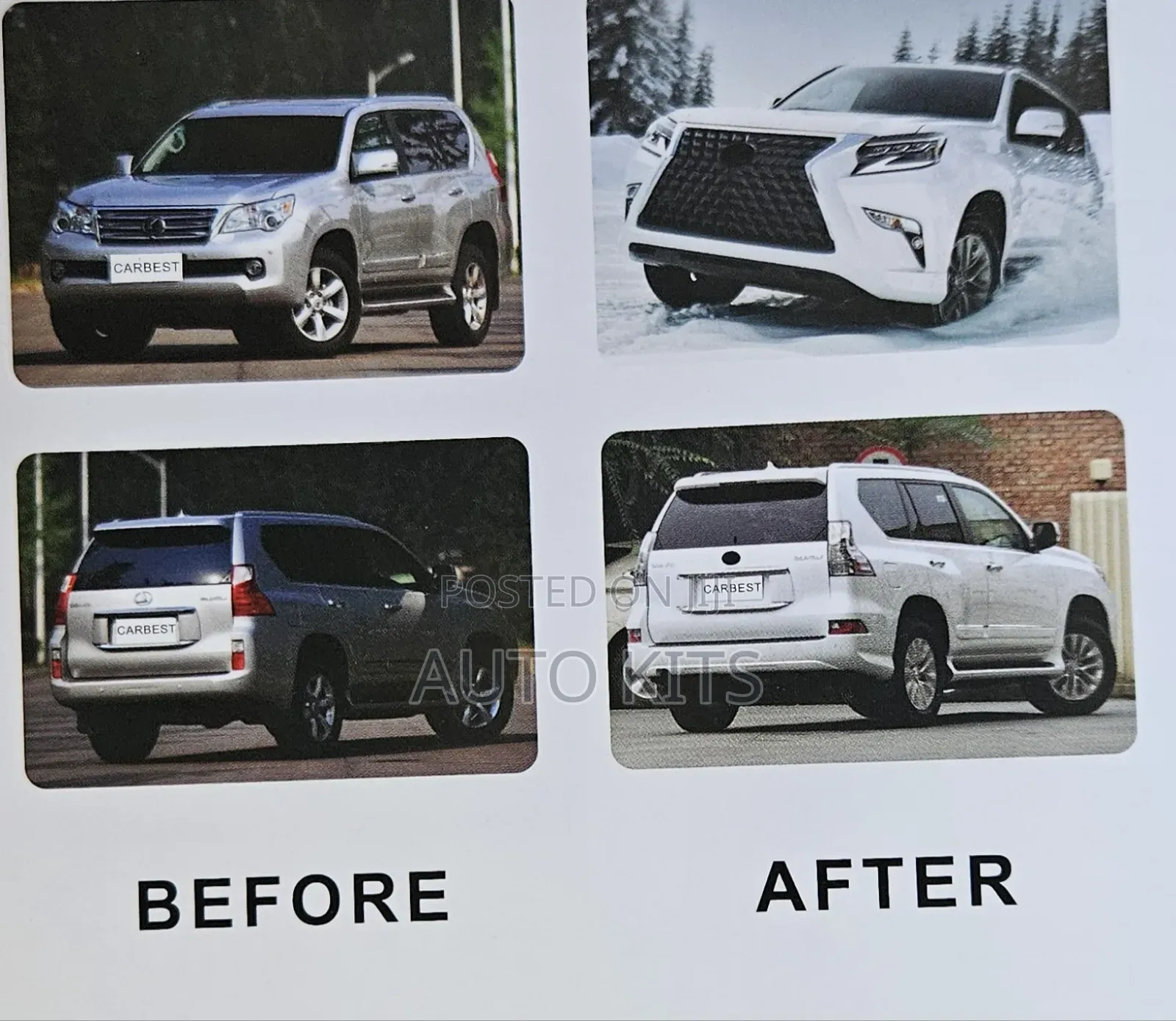 Front Complete Face-Lift for Gx2010 to 2022
