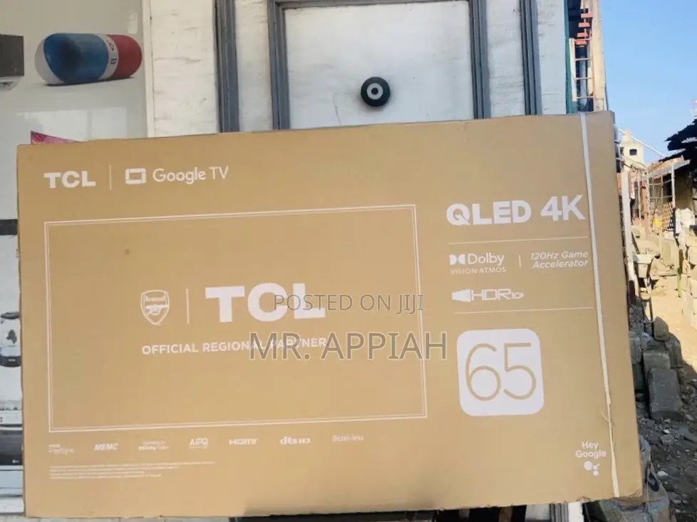 Order Original TCL 65c655, Qled Pro,144hz VRR Television.