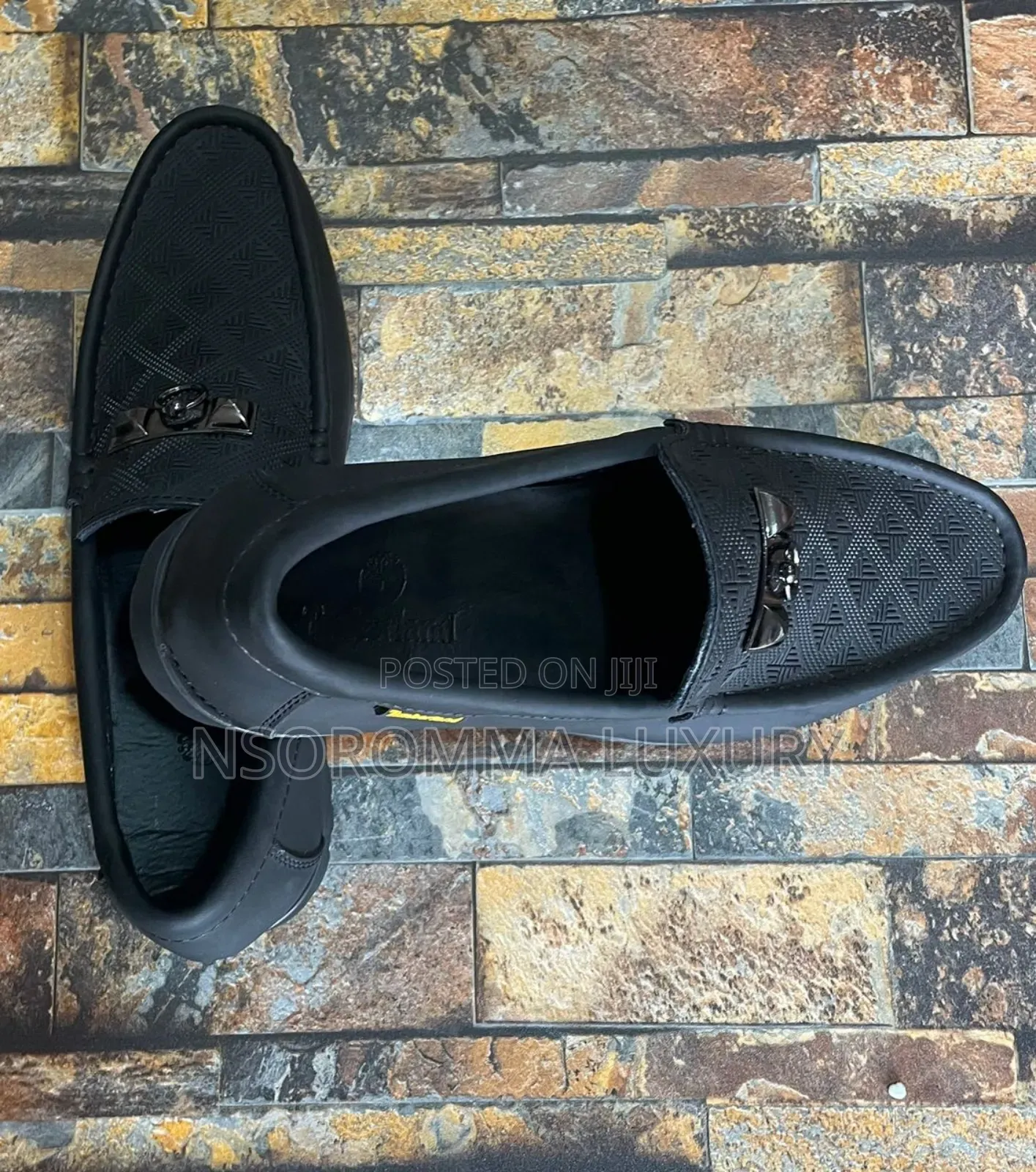Original Timberland Laceless Black Men Shoe