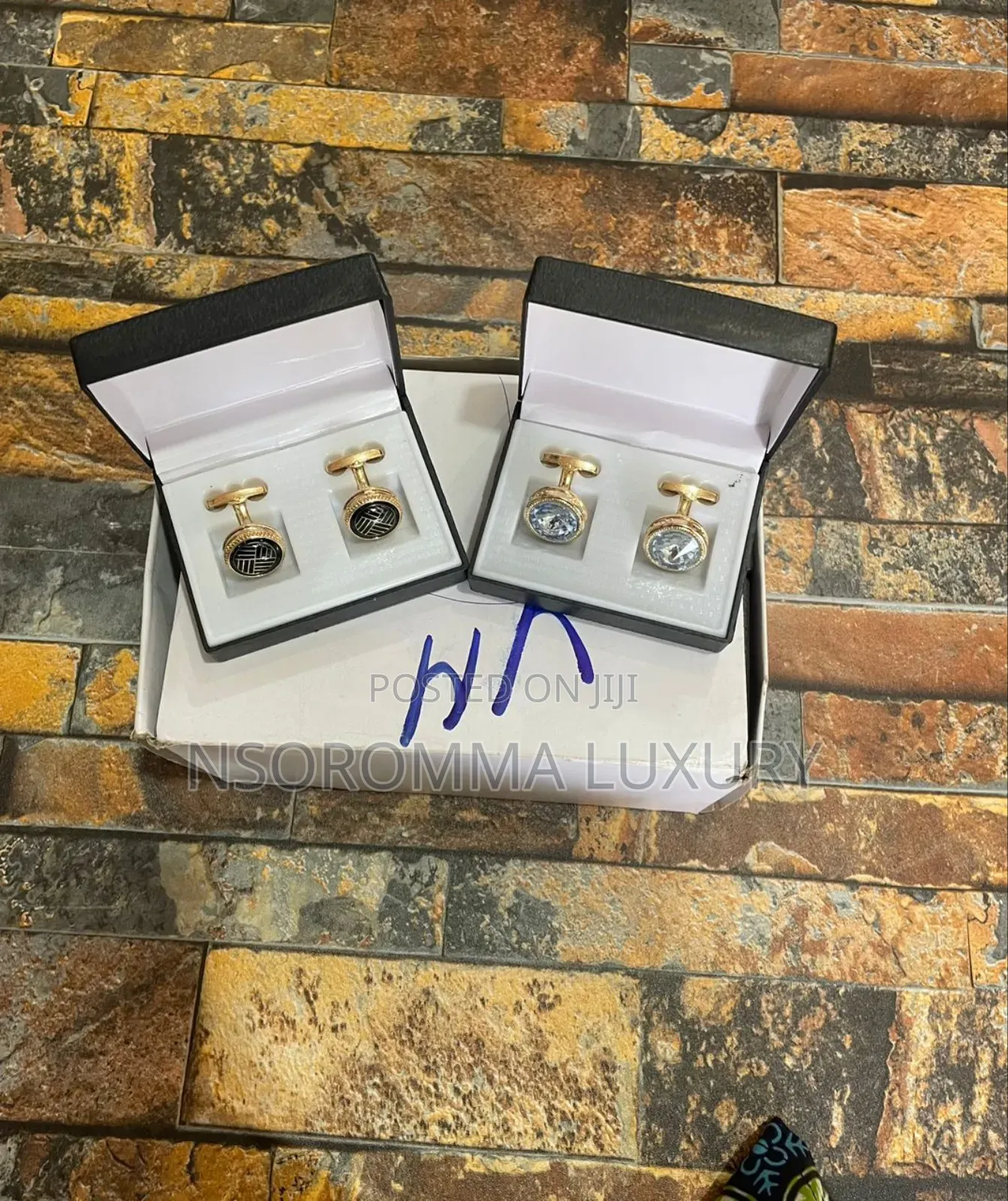 Logo Branded Cufflink for Men