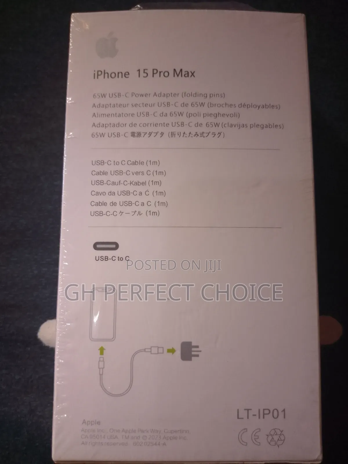Certified Fast C-C Charger for iPhone 15 Pro Max