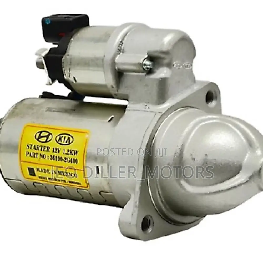 Hyundai Sonata, Optima, Santafé, Sorento and Elantra Starter