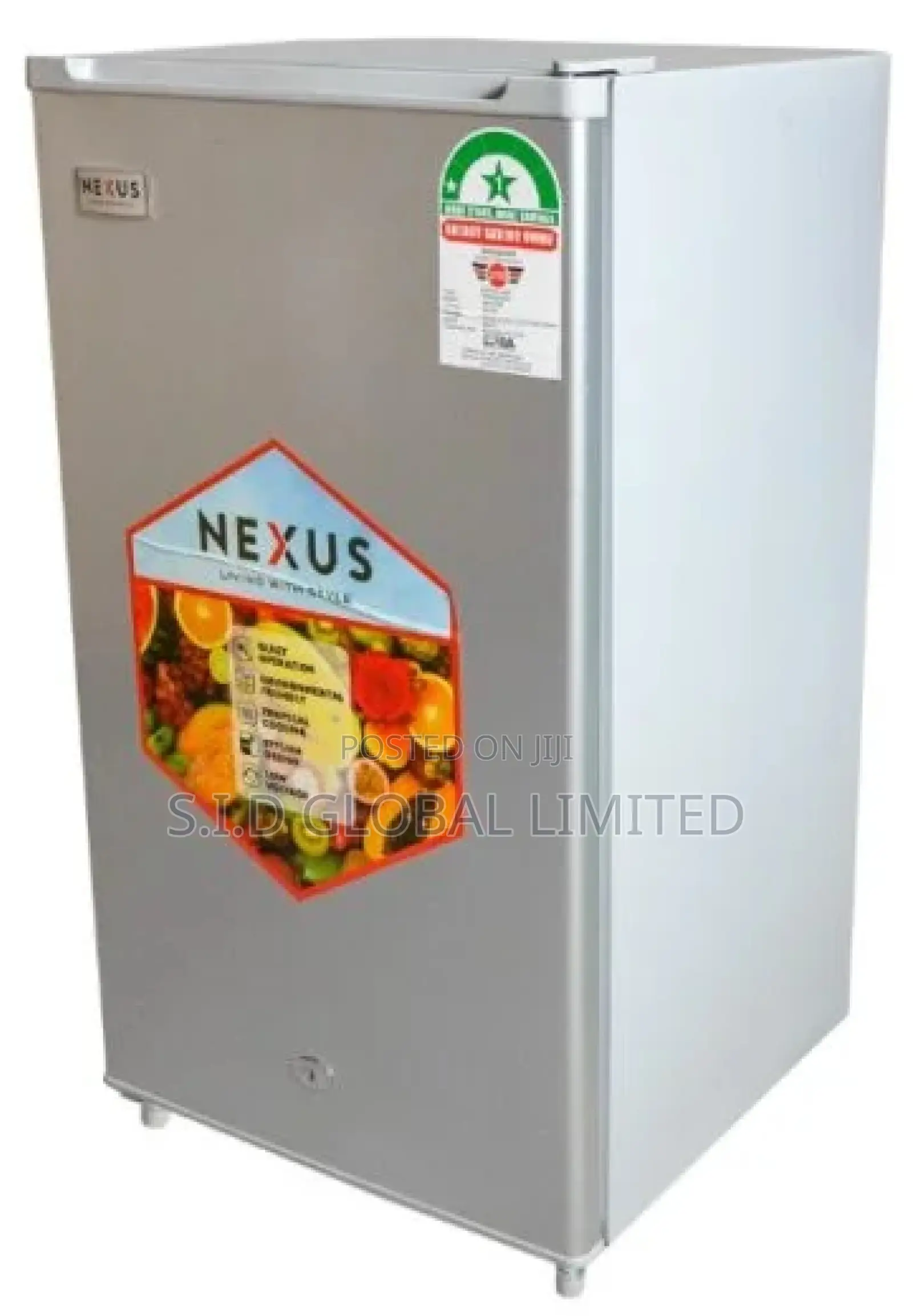 Fast Freezing Nexus NX-130 87 Litres Top Freezer Refrigerato