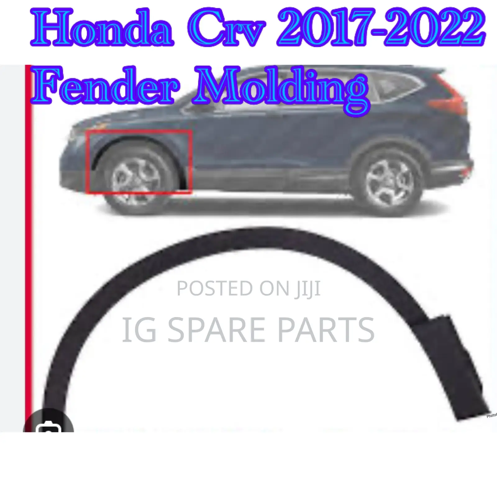 Honda CRV 2017-2022 Front Fender Molding