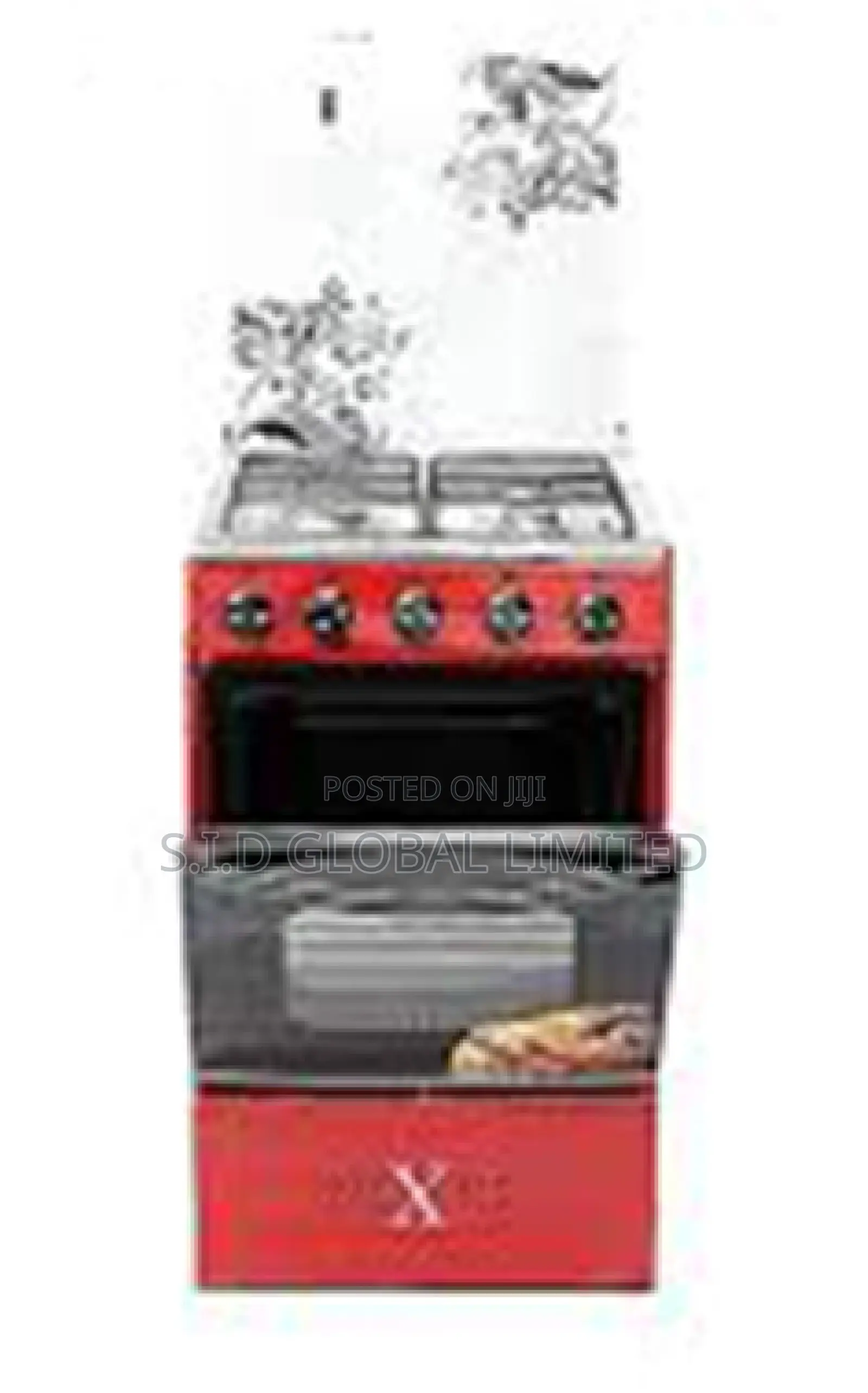 Auto Ignition Nexus NX5020GL 4-Burner 50x50cm Gas Cooker