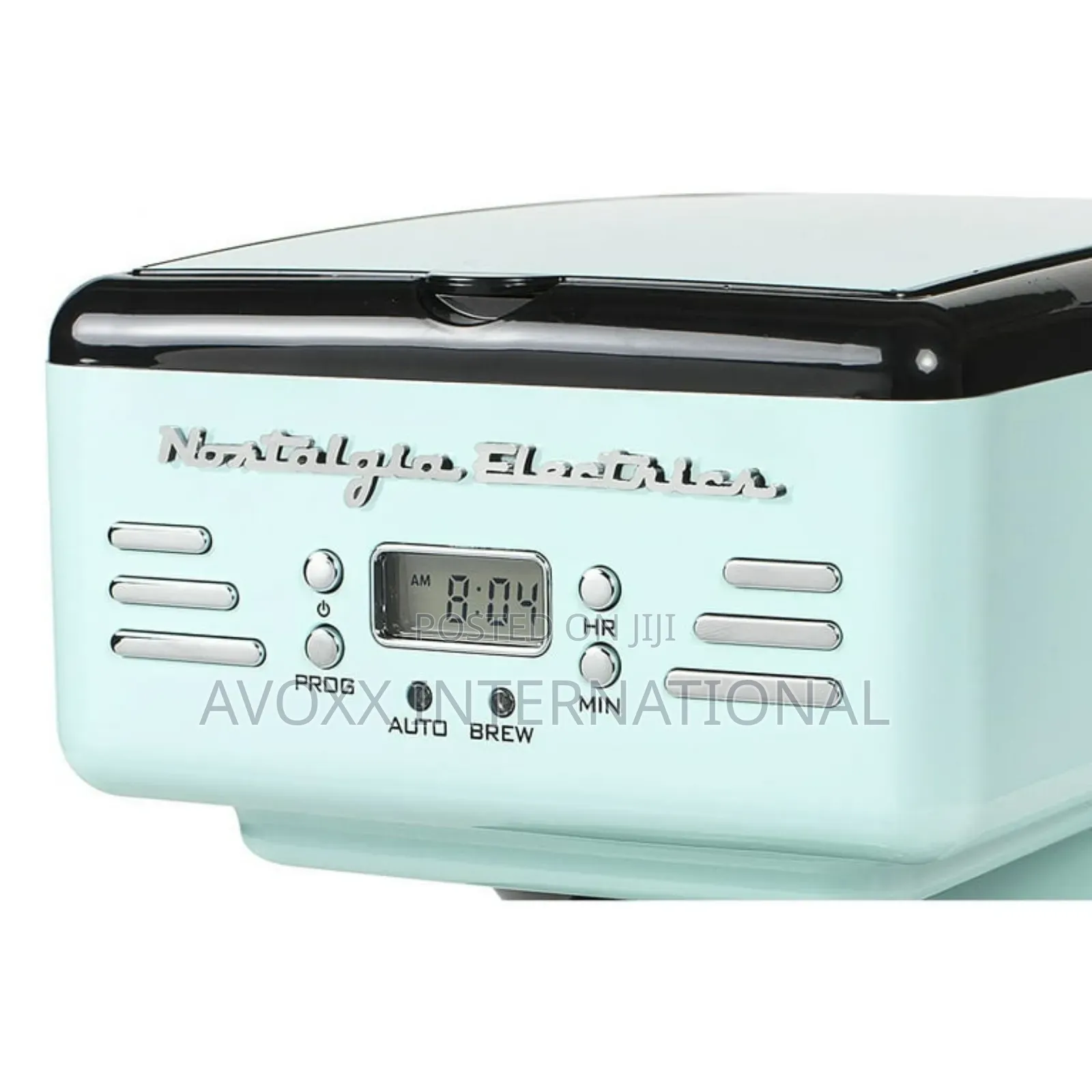 Nostalgia 12-Cup Programmable Coffee Maker W/Led Display