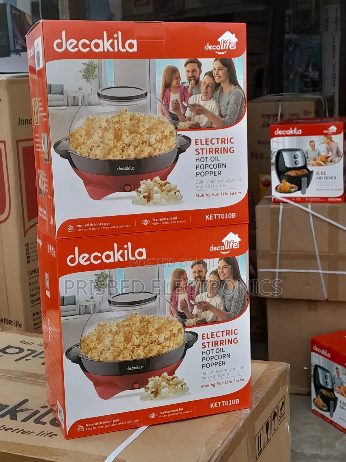 Decakila Durable Electric Popcorn Machine