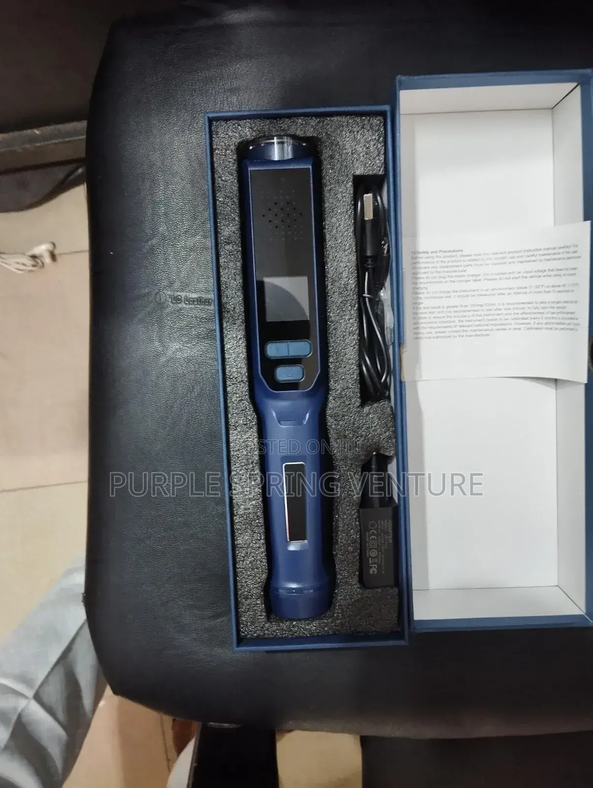 Alcohol Detector. Breathalyzers With Voice Notifications