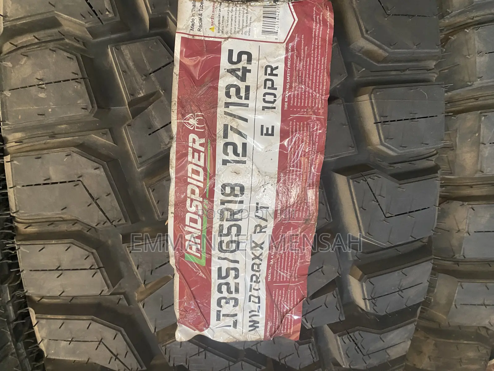 Lt325/65r18 Landspider Wildtraxx R/T Tires Load Range E