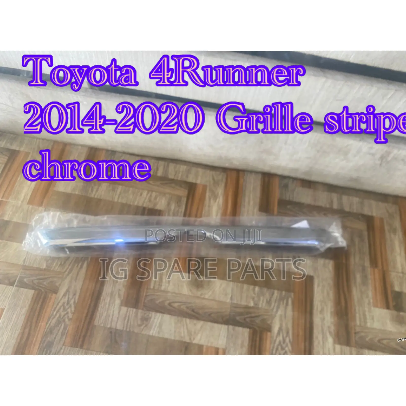 Toyota 4runner 2014-2020 Grille Strip Chrome