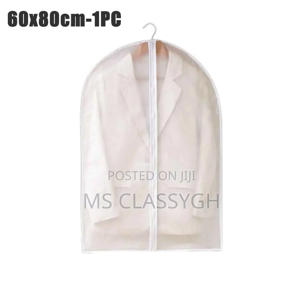 Clothes Dust Cover Transparent Thickened Washable Dust Bag C