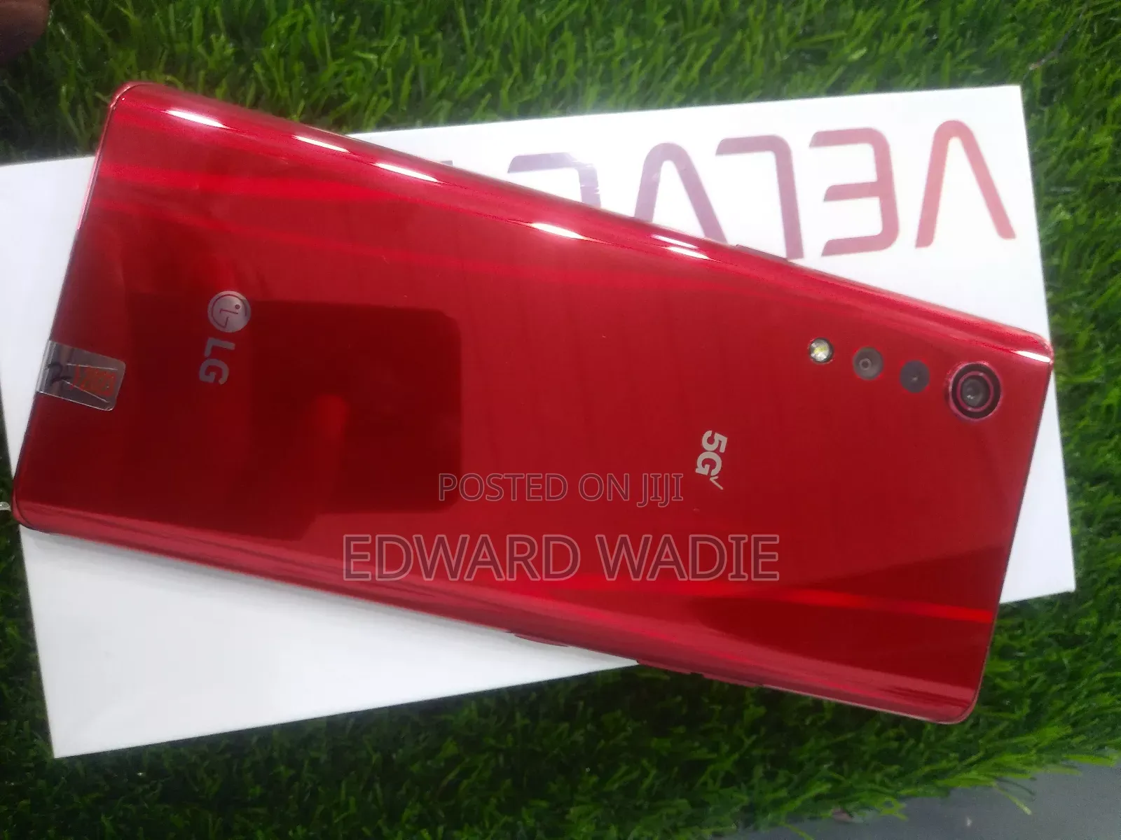 New LG Velvet 128 GB Red