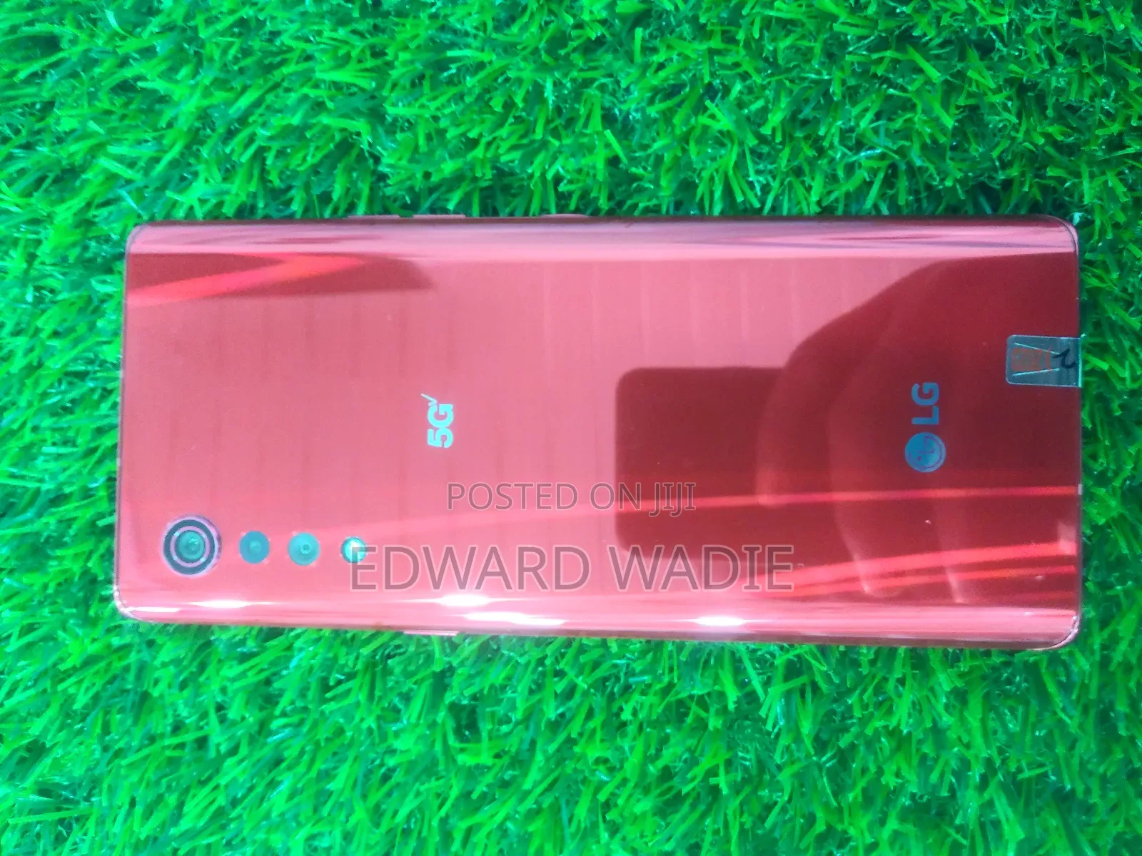New LG Velvet 128 GB Red