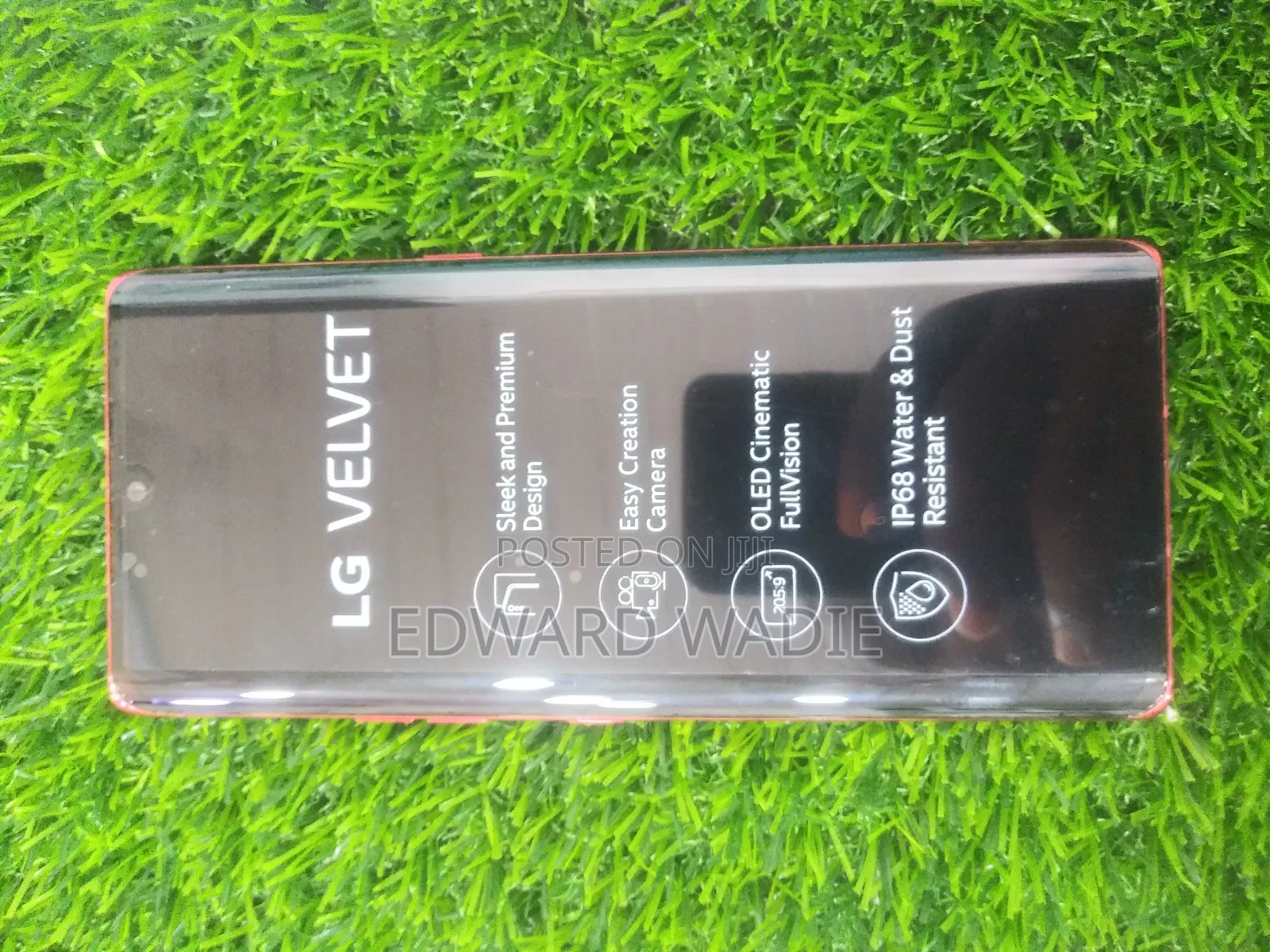 New LG Velvet 128 GB Red