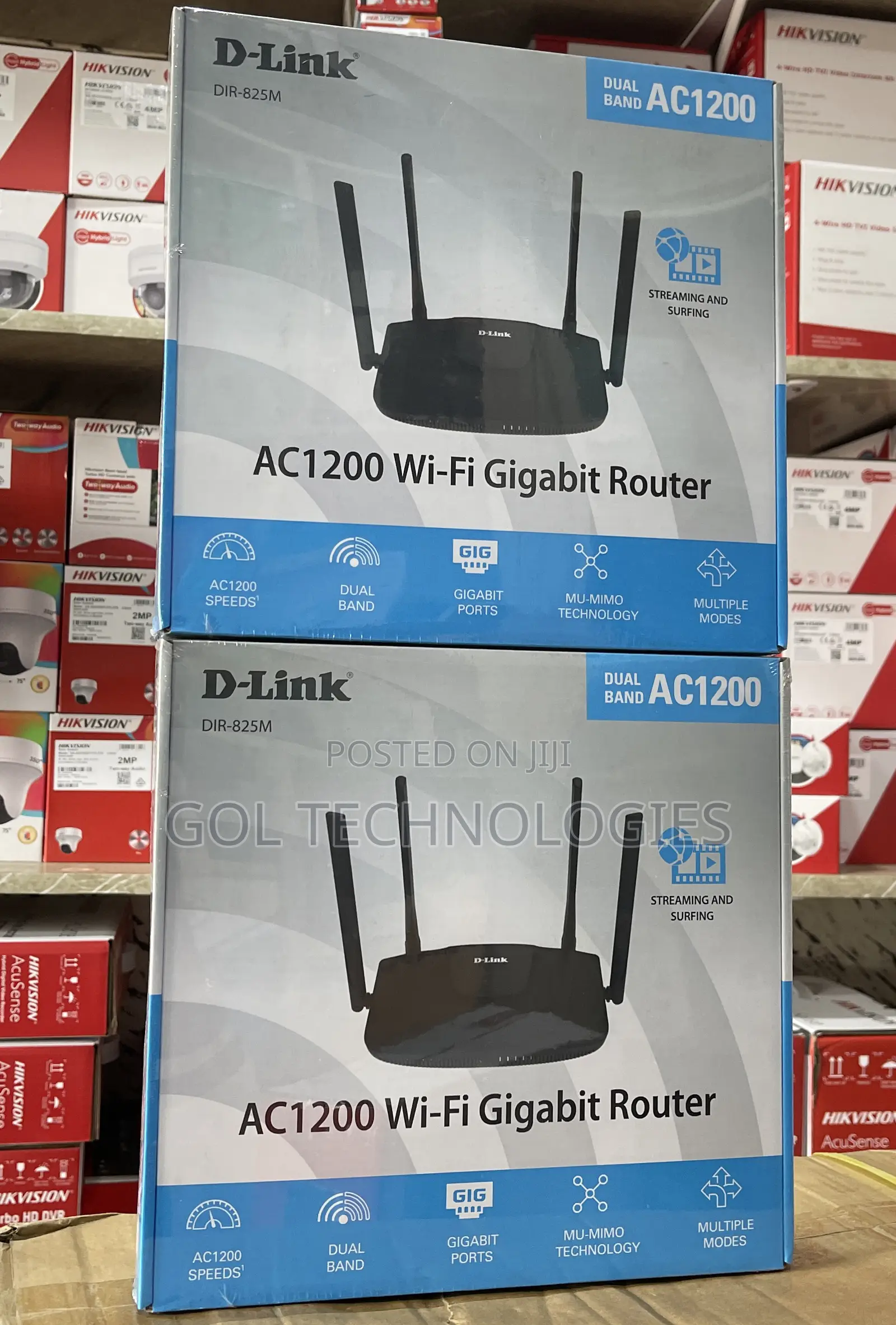 D-Link AC1200 MU-MIMO Gigabit Router Hi-Speed Wireless Route
