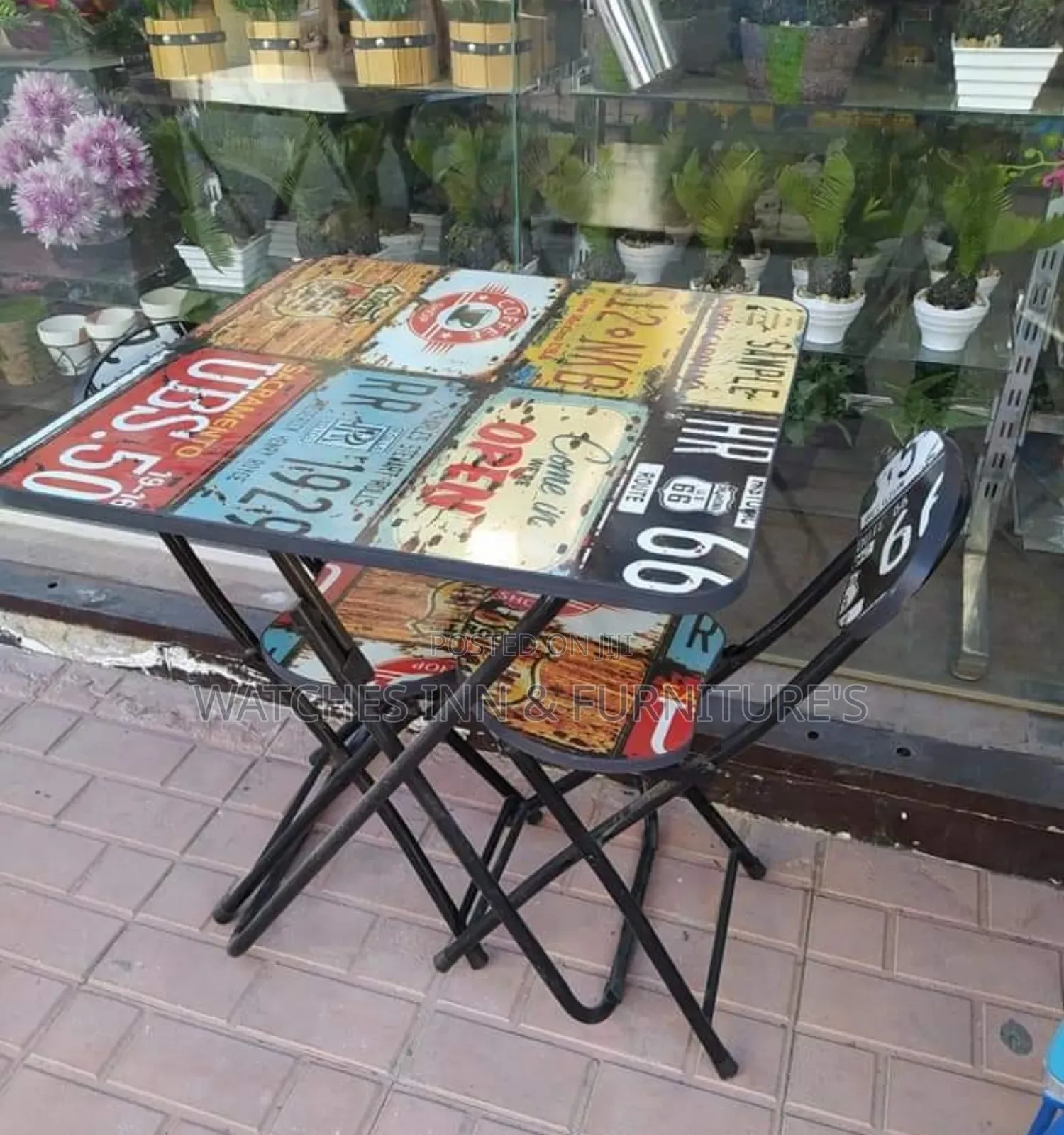 Folding Table and 2 Chairs